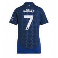 Dres Manchester United Mason Mount #7 Gostujuci za Žensko 2024-25 Kratak Rukav